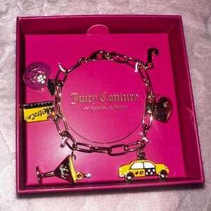 Juicy Couture I love NY charm bracelet